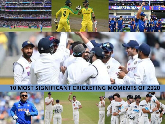 10 most significant cricketing moments