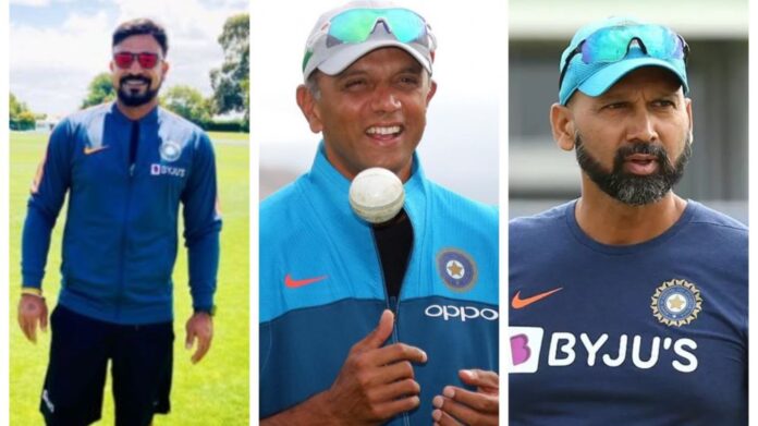 The Indian coaches for the Sri Lanka tour